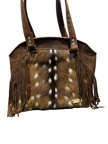 Leather Axis Peaceful Fringe Bag Concealed Carry