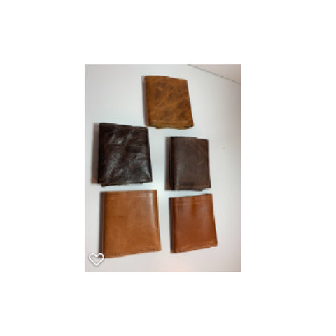 Men's Tri-Fold Leather Wallet