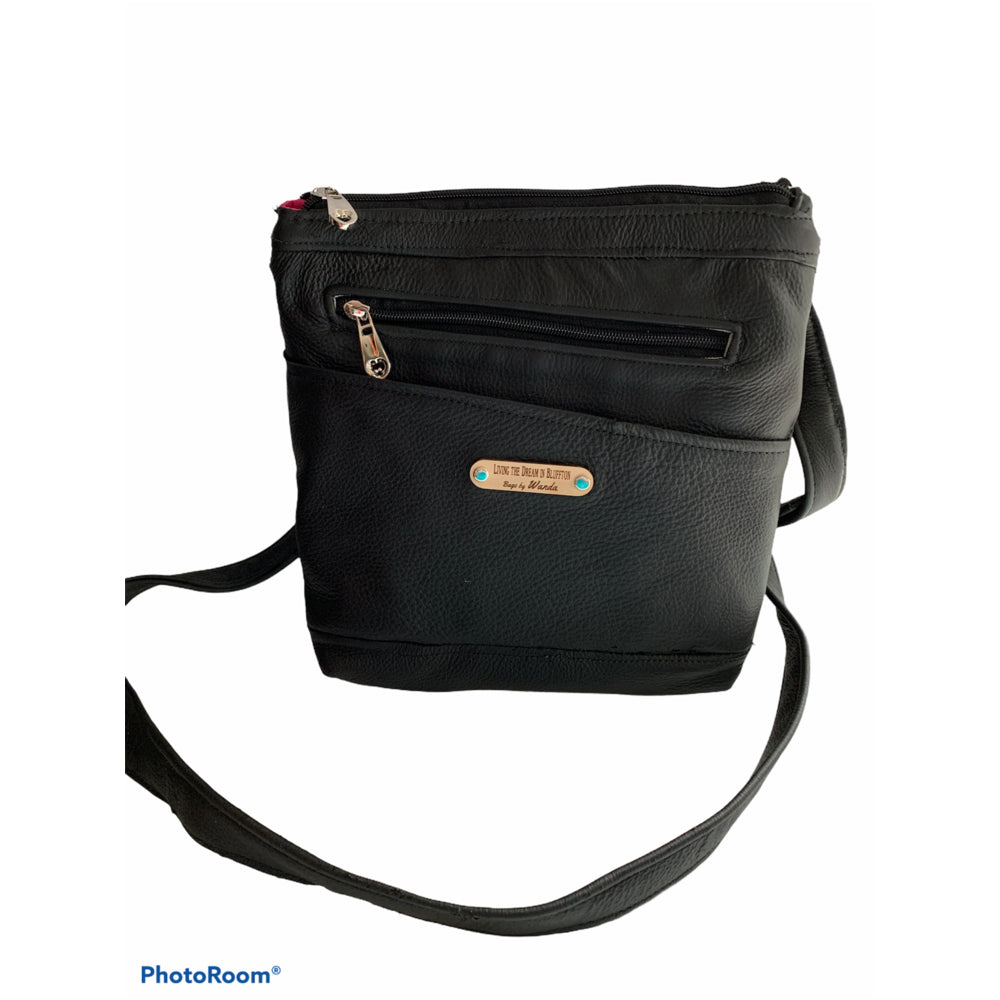 Leather Denali Concealed Carry Crossbody