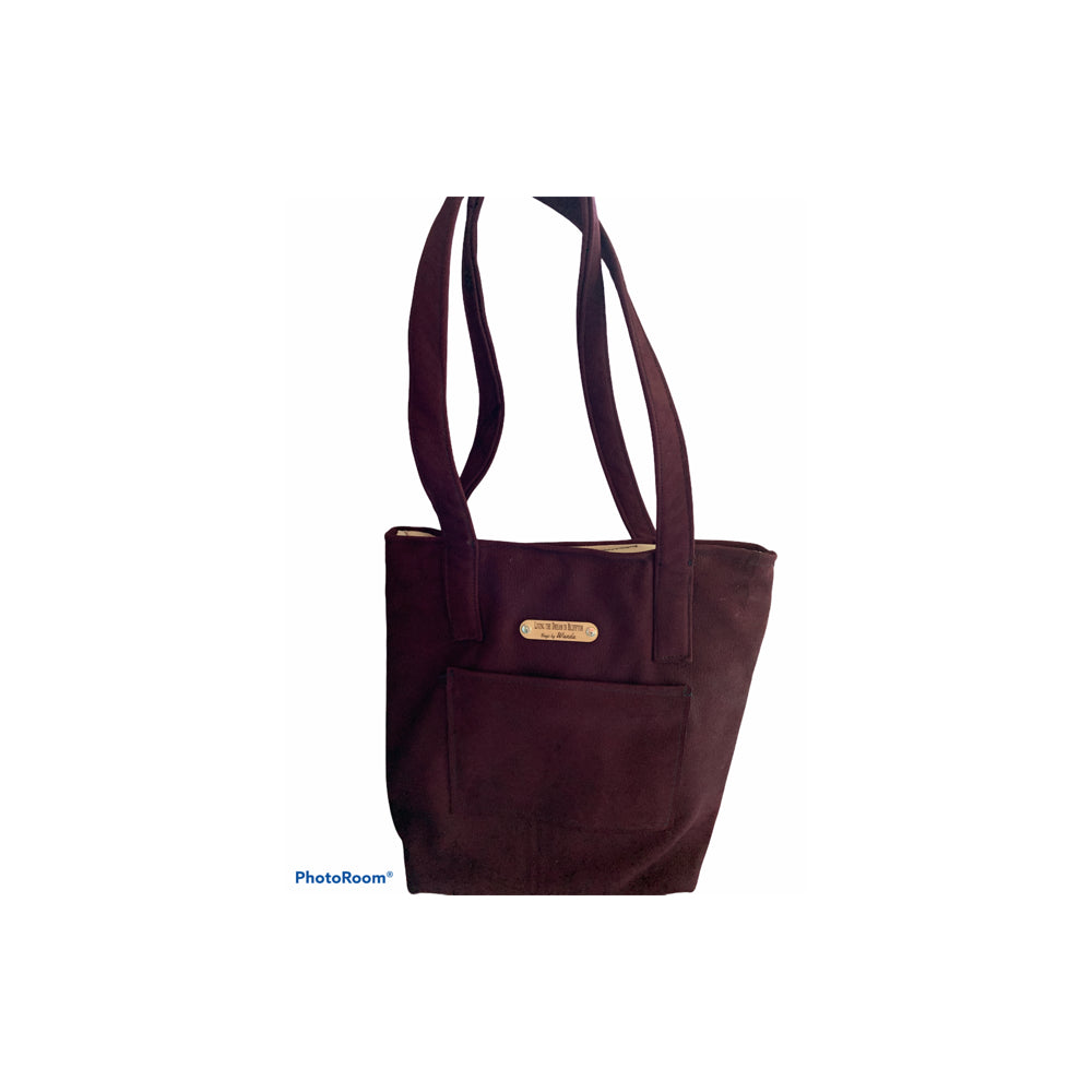 Leather Concealed Carry Tote
