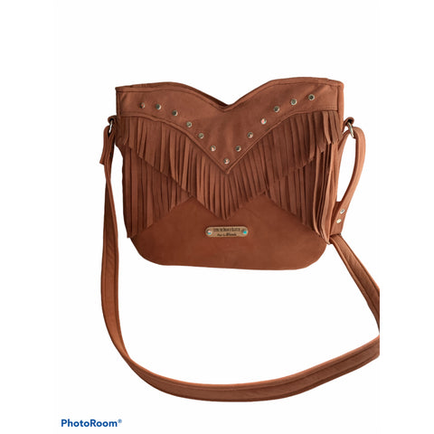 Concealed Carry Leather Harmony Crossbody Bag