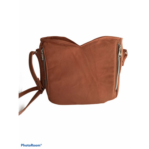 Concealed Carry Leather Harmony Crossbody Bag