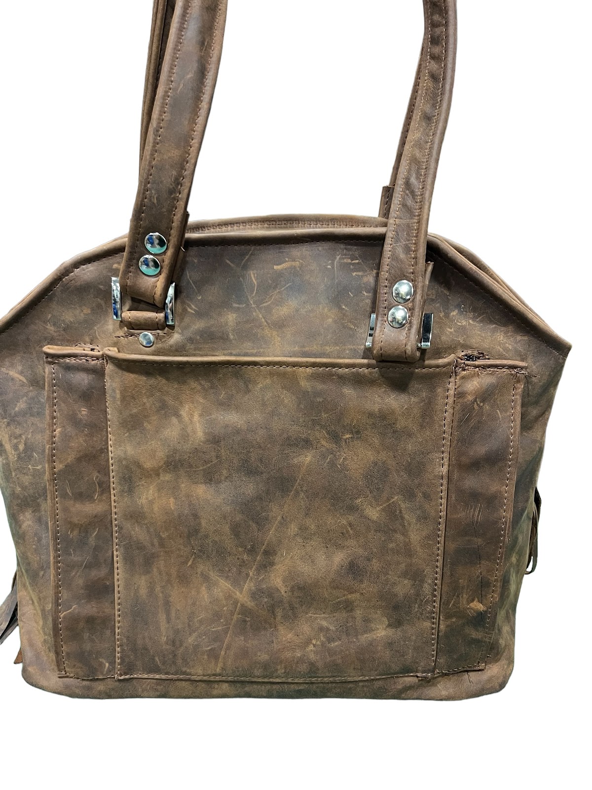 Leather Axis Peaceful Fringe Bag Concealed Carry - Image 2