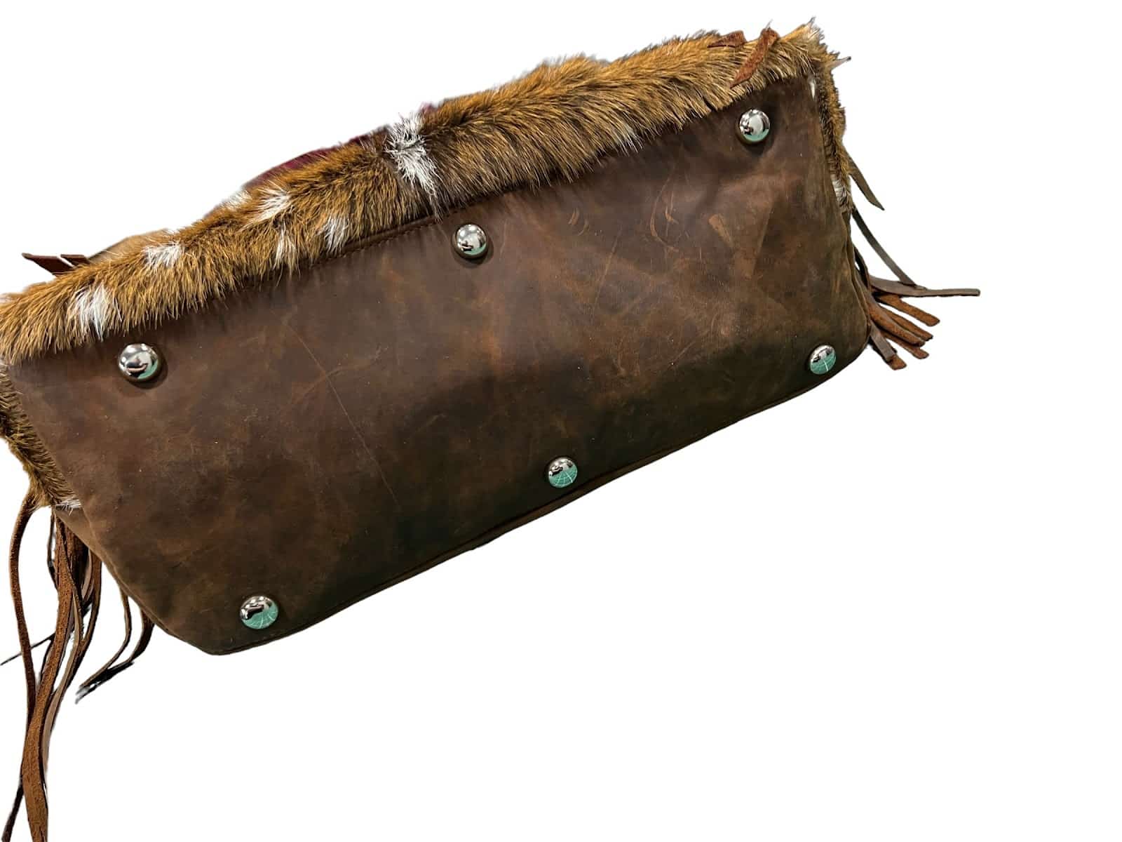 Leather Axis Peaceful Fringe Bag Concealed Carry - Image 3