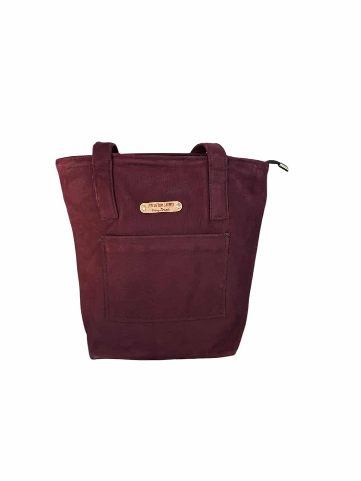 Leather Urban Concealed Carry Tote