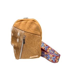 Beautiful Leather and Axis Sling Bag