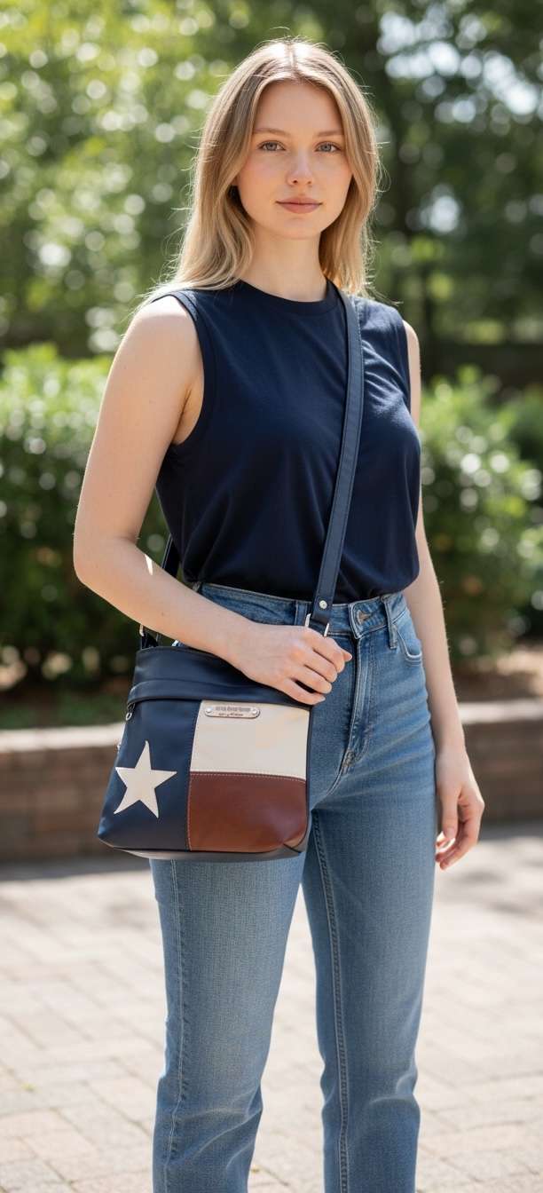 Texas Pride Crossbody Bag - Image 2